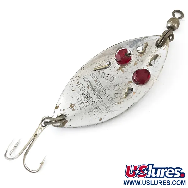 Hofschneider Red Eye, nikiel/czerwony, 6,5 g błystka wahadłowa #5503