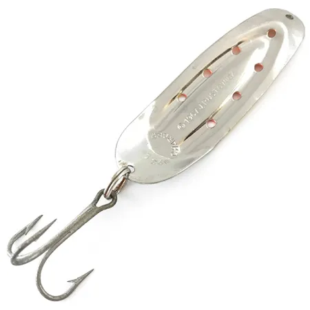 Rustowicz Charger №3 UV (świeci w ultrafiolecie), żółty/czerwony/nikiel UV, 12,5 g błystka wahadłowa #5513