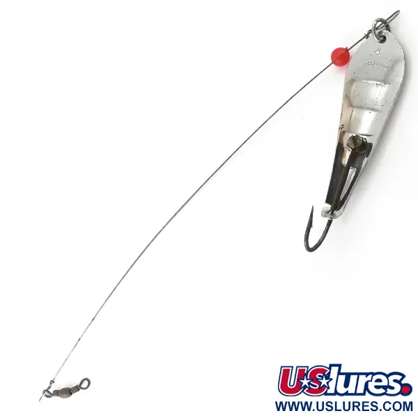 Luhr Jensen Reflecto #4, nikiel, 17 g błystka wahadłowa #5514