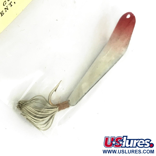 Barney Fish Lure  Błystka antyzaczepowa Barney Spoon, czerwony/biały, 7 g błystka wahadłowa #5551