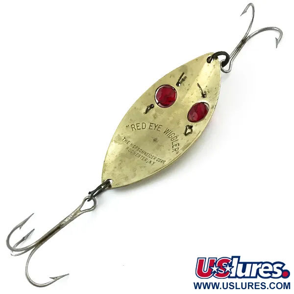 Hofschneider Red Eye Wiggler, złoty/czerwony, 25 g błystka wahadłowa #5565