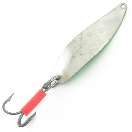 Mepps Syclops 1, zielony/srebrny, 12 g błystka wahadłowa #5573