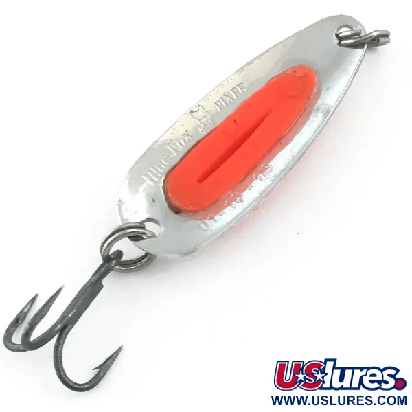  Blue Fox Pixee UV (świeci w ultrafiolecie)​, młotkowany nikiel/różowy, 4,5 g błystka wahadłowa #5580