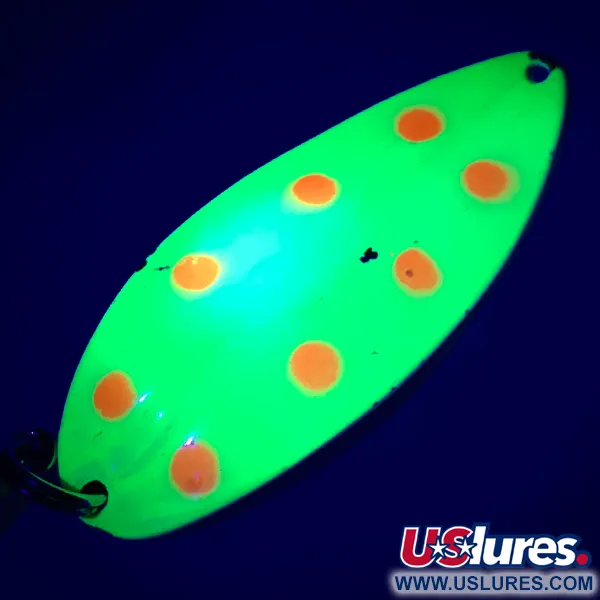 TODDCO Main liner UV (świeci w ultrafiolecie), żółty/nikiel, 21 g błystka wahadłowa #5595