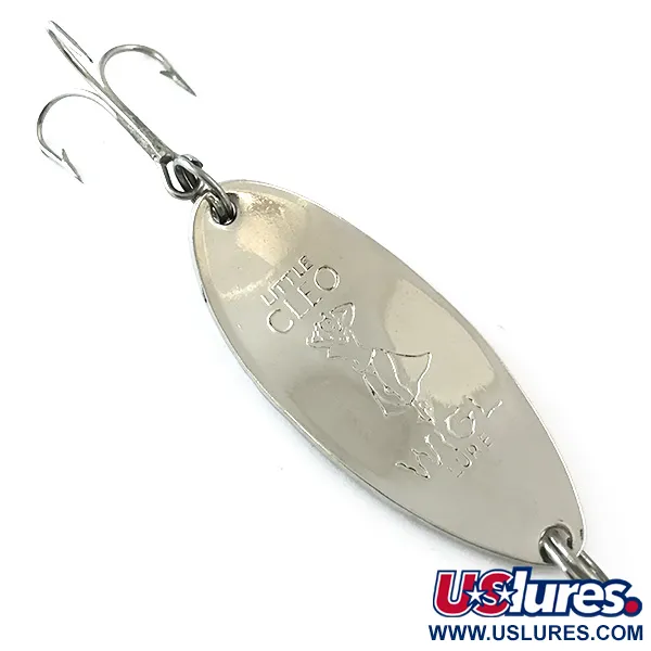 Seneca Little Cleo (Hula Girl, UV - świeci w ultrafiolecie), nikiel/pomarańczowy, 18 g błystka wahadłowa #5602