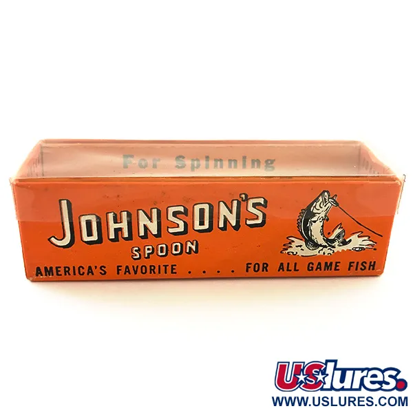  Błystka antyzaczepowa Johnson Silver Minnow z lat 1960-tych, złoto, 9 g błystka wahadłowa #5632