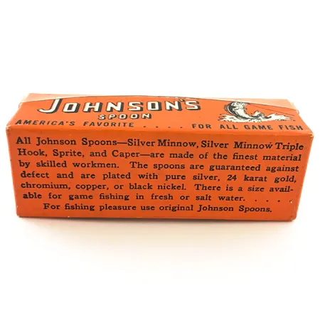 Błystka antyzaczepowa Johnson Silver Minnow z lat 1960-tych, złoto, 9 g błystka wahadłowa #5632