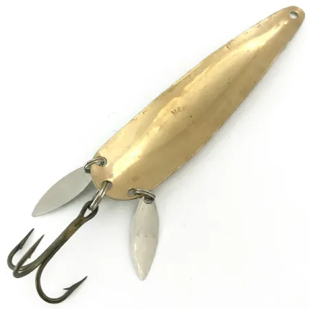 Marathon ze skrzydełkami, złoty/zielony UV - świeci w ultrafiolecie, 17 g błystka wahadłowa #5668