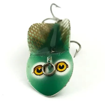 Buck Perry Spoonplug, zielony/biały/złoty/czerwony, 7 g błystka wahadłowa #5670