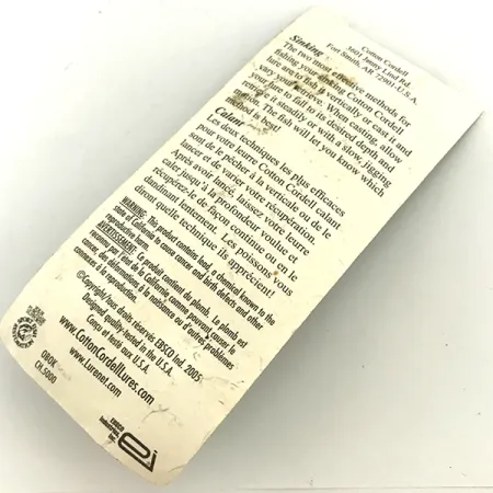 Cotton Cordell CC Spoon, pilker, młotkowany nikiel, 24 g błystka wahadłowa #5691