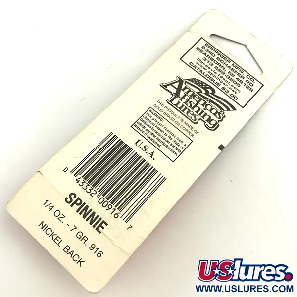 Eppinger Dardevle, czerwony/biały/nikiel, 7 g błystka wahadłowa #5692