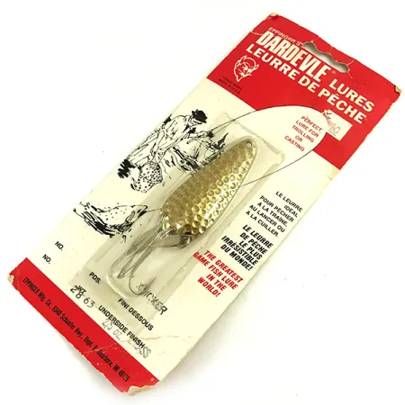 Eppinger Dardevle Imp Klicker, młotkowany mosiądz, 11 g błystka wahadłowa #5699