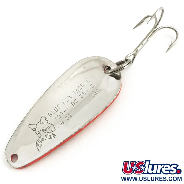  Blue Fox Tor-P-DO UV (świeci w ultrafiolecie), neonowy różowy/czarny/nikiel, 14 g błystka wahadłowa #5707