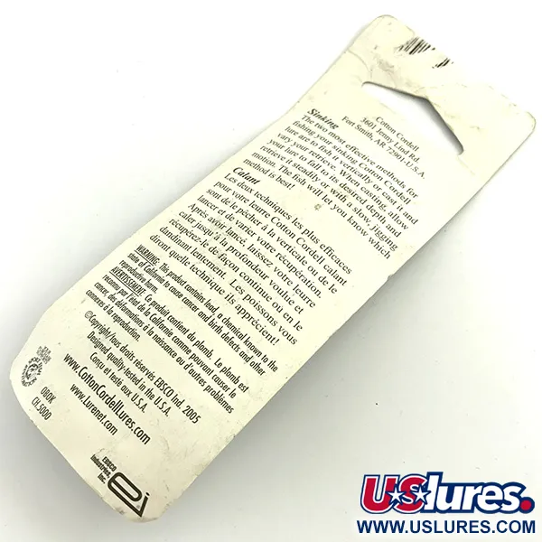  Cotton Cordell CC Spoon, pilker, młotkowany nikiel, 14 g błystka wahadłowa #5740