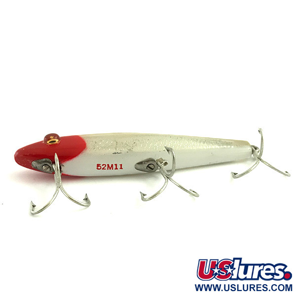 L&S Bait Mirro lure L&S Bait Company MirrOlure Bass-master, czerwony/srebrny, 14 g wobler #5744