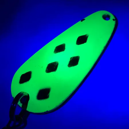 Blue Fox TOR-P-DO UV (świeci w ultrafiolecie), Piątka diamentów (żółty/czarny/nikiel), 14 g błystka wahadłowa #5786