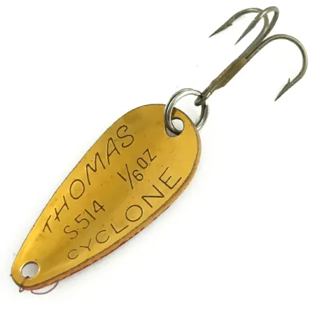 Thomas Cyclone, pstrąg tęczowy/złoty, 4,3 g błystka wahadłowa #5819