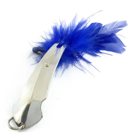 Błystka antyzaczepowa Tony Accetta Pet Spoon 14, nikiel/niebieski, 7 g błystka wahadłowa #5857