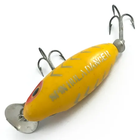 Fred Arbogast Spin Hula Dancer, żółty, 6,5 g wobler #5864