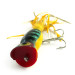  Fred Arbogast Hula Popper, Fire Tiger (Ognisty Tygrys), 3 g wobler #5867