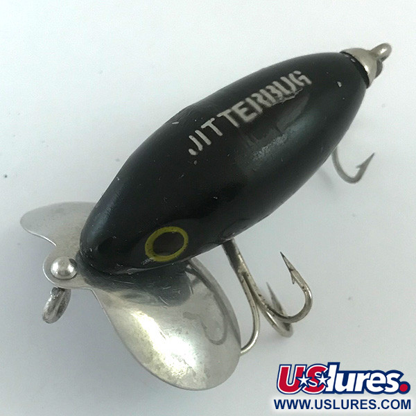  Fred Arbogast Jitterbug, czarny, 7 g wobler #5880