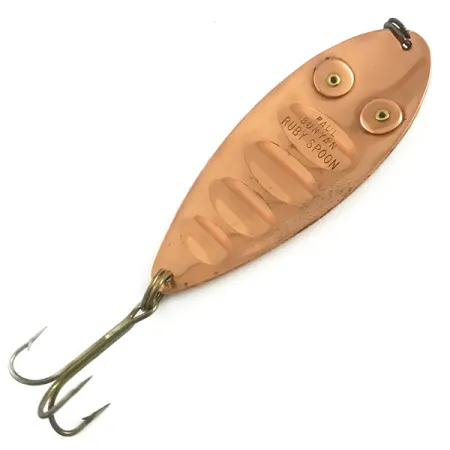 Paul Bunyan Ruby Spoon, miedziane/czerwone oczy, 25 g błystka wahadłowa #5883