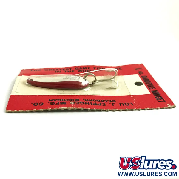 Eppinger Dardevle Midget, czerwony/biały, 6 g błystka wahadłowa #5894