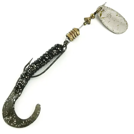 Mepps Combo Killer 2, model z lat 1970-tych, srebro, 6,5 g błystka obrotowa #5903