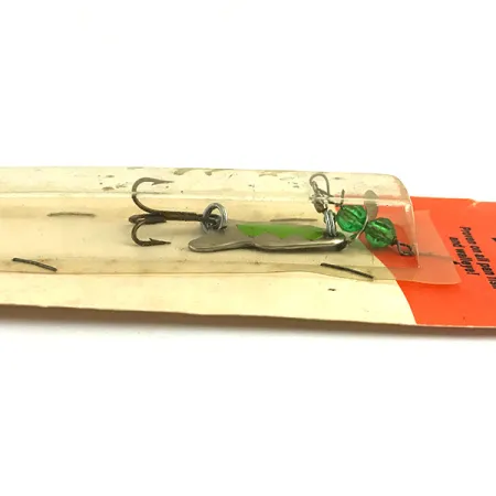 Brad’s Killer FISHERMAN'S LUCK UV (świeci w ultrafiolecie), nikiel/zielony, 7 g błystka wahadłowa #5925