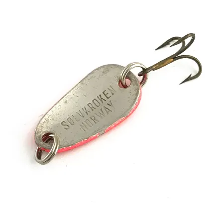 Sølvkroken Spesial Classic UV (świeci w ultrafiolecie), czerwony UV/srebrny, 4 g błystka wahadłowa #6264