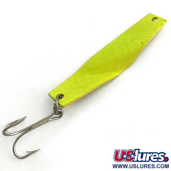 Z-RAY Lures Z-Ray Model 125, żółty/czerwony Blask, 11 g błystka wahadłowa #5939