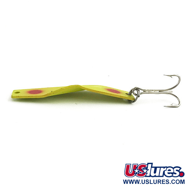 Z-RAY Lures Z-Ray Model 125, żółty/czerwony Blask, 11 g błystka wahadłowa #5939