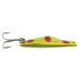 Z-RAY Lures Z-Ray Model 125, żółty/czerwony Blask, 11 g błystka wahadłowa #5939