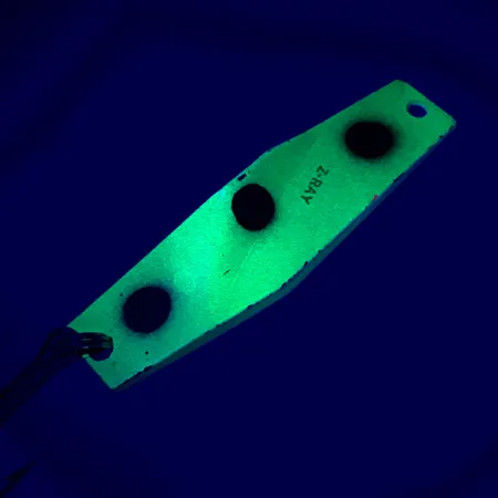 Z-RAY Lures Z-Ray Model 125, żółty/czerwony Blask, 11 g błystka wahadłowa #5939