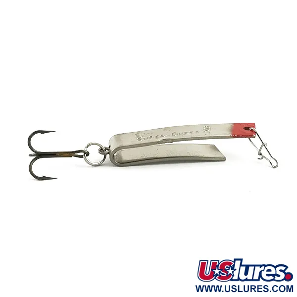 South Bend Super-Duper 503, nikiel/czerwony, 4,3 g błystka wahadłowa #5950