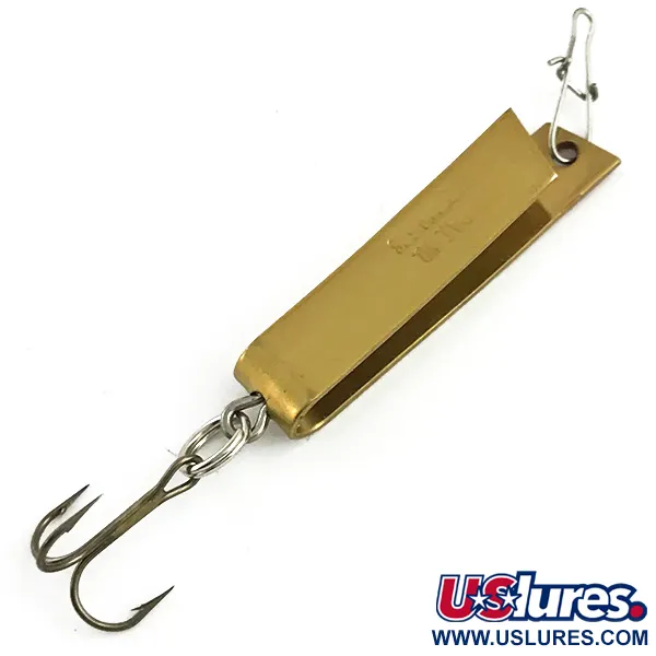 South Bend Super-Duper 502, złoty/czerwony, 2,5 g błystka wahadłowa #5952