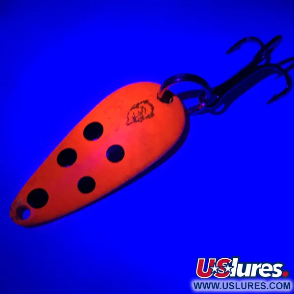 Eppinger Dardevle Lildevle UV (świeci w ultrafiolecie), czerwony/czarny/nikiel, 3,4 g błystka wahadłowa #5963