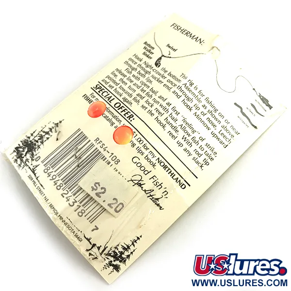 Northland Live Fishing Bait Roach Rig UV (świeci w ultrafiolecie)