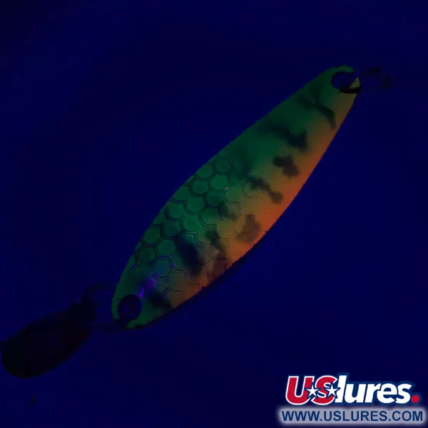 Luhr Jensen Needlefish 2, Fire Tiger (Ognisty Tygrys), 3 g błystka wahadłowa #5975