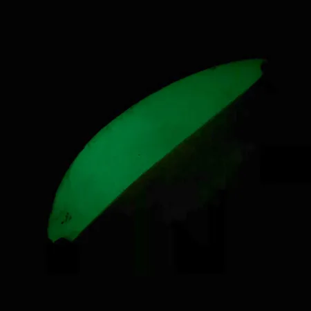 Seneca Little Cleo (Hula Girl, świeci w ciemności), biały/pomarańczowy/nikiel, 14 g błystka wahadłowa #5978