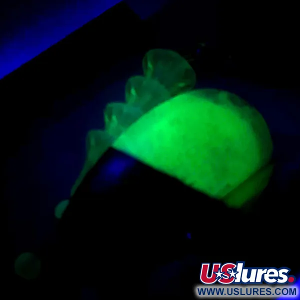  Luhr Jensen Tee Spoon, zielony/neonowo-żółty świeci w UV, 14 g błystka obrotowa #6069