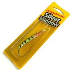 Błystka antyzaczepowa Johnson Silver Minnow UV (świeci w ultrafiolecie)