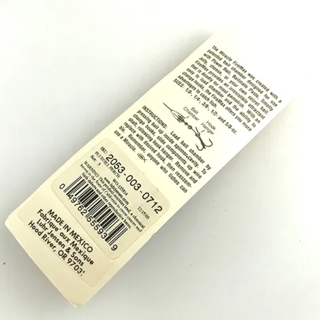 Luhr Jensen Fire Max Miracle 2 - z możliwością wymiany haczyka, złoto, 7 g błystka obrotowa #6083