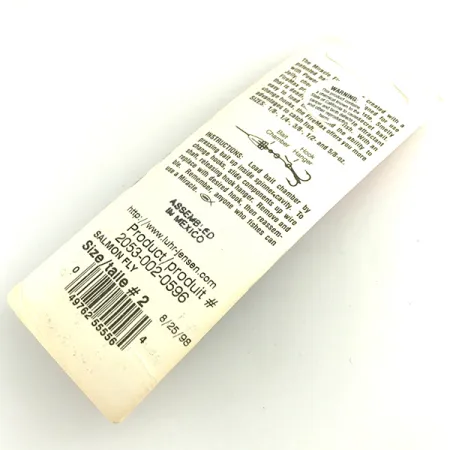 Luhr Jensen Fire Max Miracle 2 - z możliwością wymiany haczyka, złoto, 7 g błystka obrotowa #6121