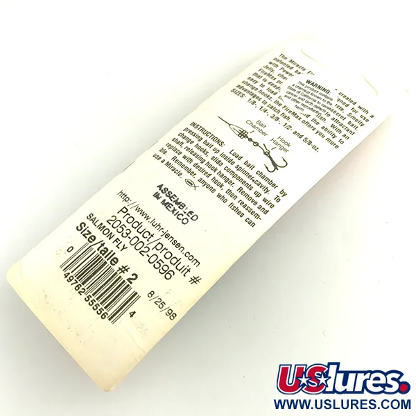  Luhr Jensen Fire Max Miracle 2 - z możliwością wymiany haczyka, złoto, 7 g błystka obrotowa #6121