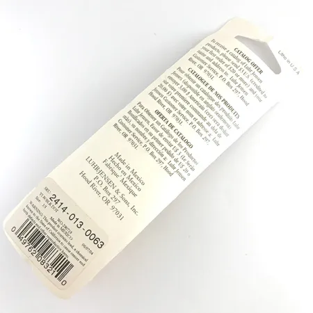 Luhr Jensen Shyster, żółty/złoty/hologram, 9 g błystka obrotowa #6152