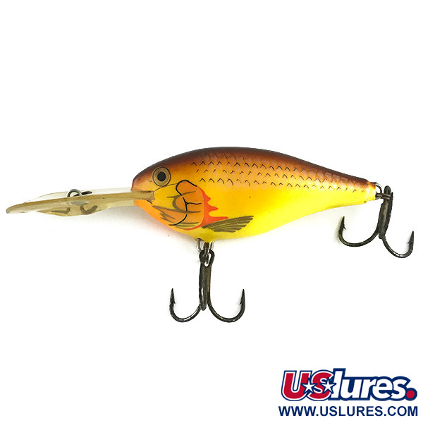  Rapala RISTO Rap, żółty brązowy, 16 g wobler #6163