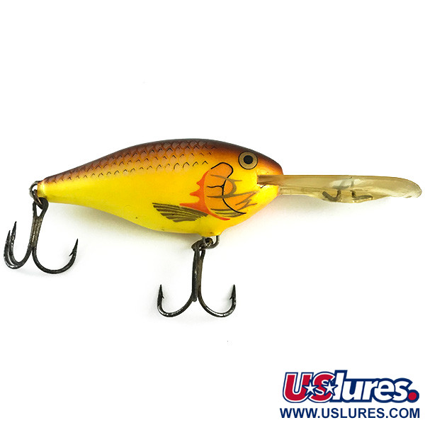  Rapala RISTO Rap, żółty brązowy, 16 g wobler #6163