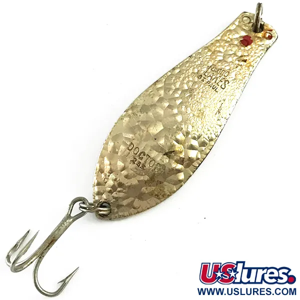 Other Little Doctor 255 Crystal, Crystal (złoty), rzadki kolor, 7 g błystka wahadłowa #6168