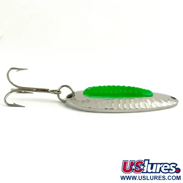  Blue Fox Pixee UV (świeci w ultrafiolecie), nikiel/zielony, 24 g błystka wahadłowa #6171